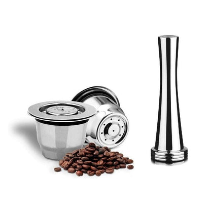 Capsule de Café Nespresso Compatible en Inox Rechargeable