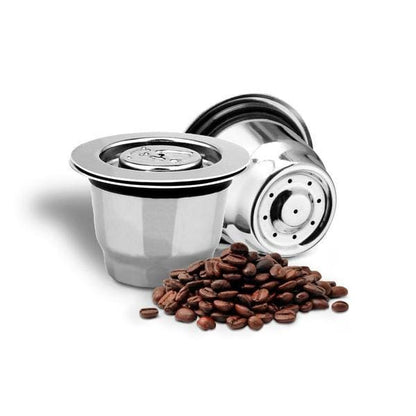 Capsule de Café Nespresso Compatible en Inox Rechargeable